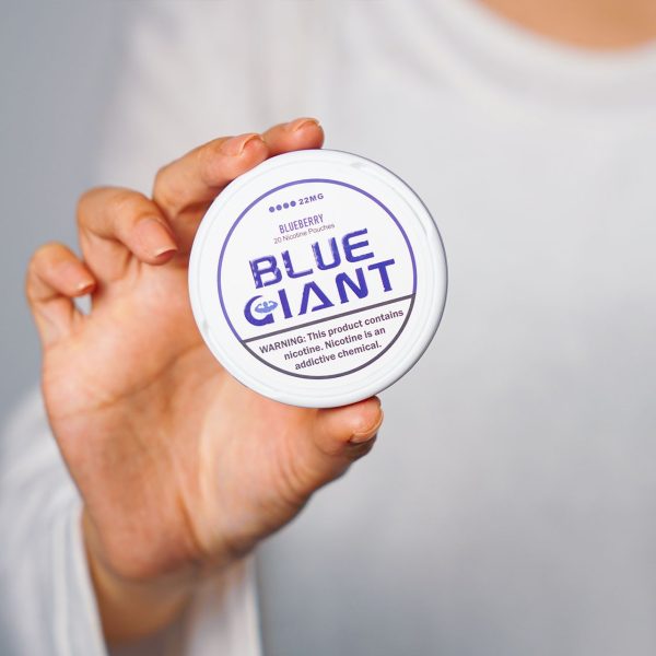 Blue Giant Nicotine Pouches -- Cool Mint 22mg
